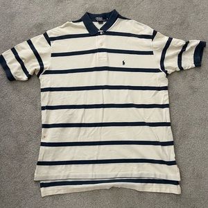 Polo by Ralph Lauren White & Blue Striped
